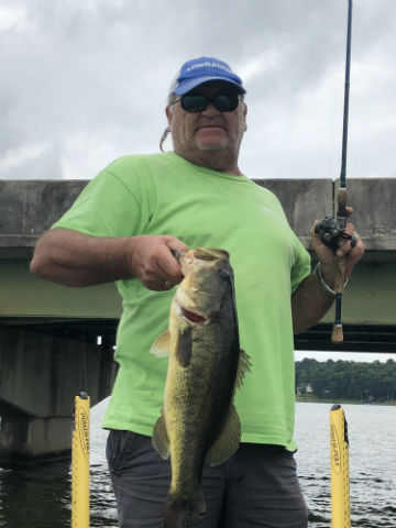 lake oconee fishing july report fairly temps moment fair range water