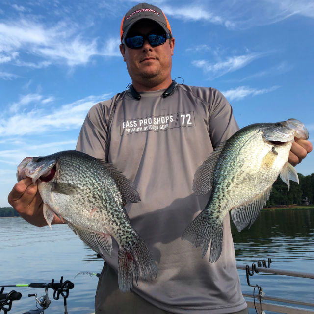 Lake Oconee crappie fishing guide