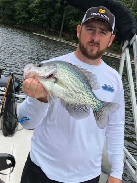 Lake Oconee crappie fishing guide