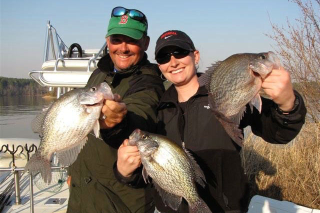Lake Oconee crappie fishing