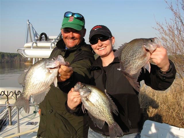 Lake Oconee crappie fishing