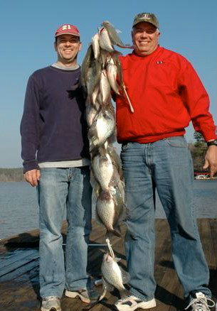 Lake Oconee crappie fishing