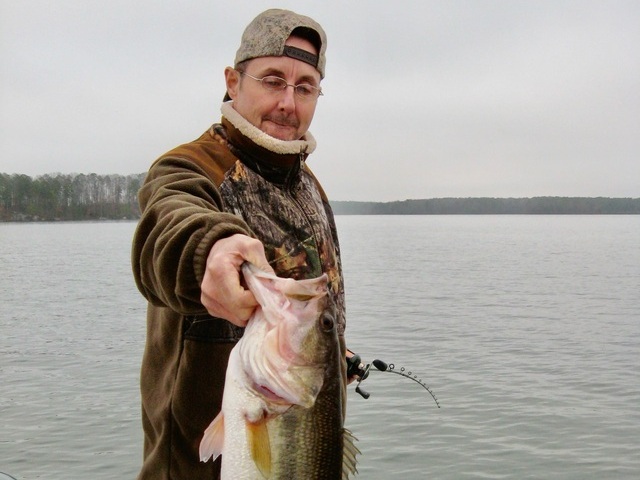 Bass Fishing in Lake Oconee