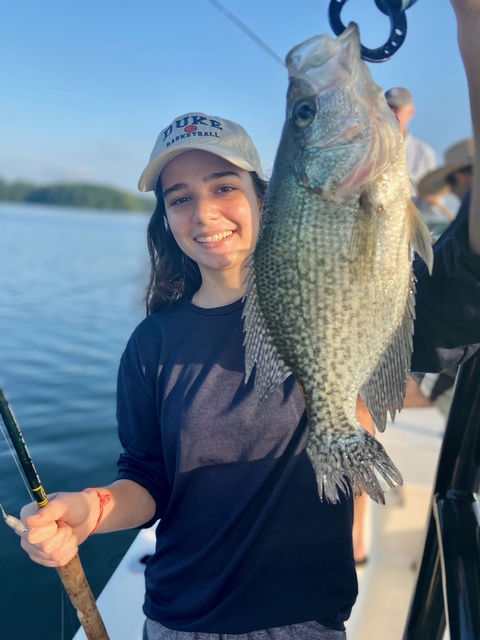 Crappie Fishing in Lake Oconee