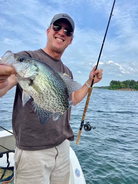 Crappie Fishing in Lake Oconee