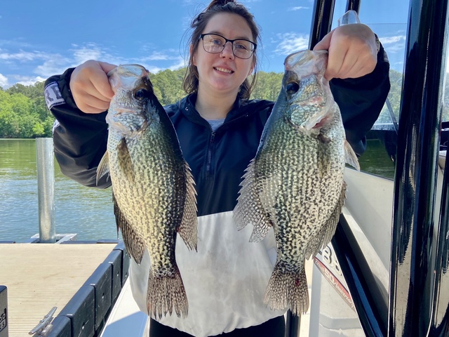 Lake Oconee Crappie fishing
