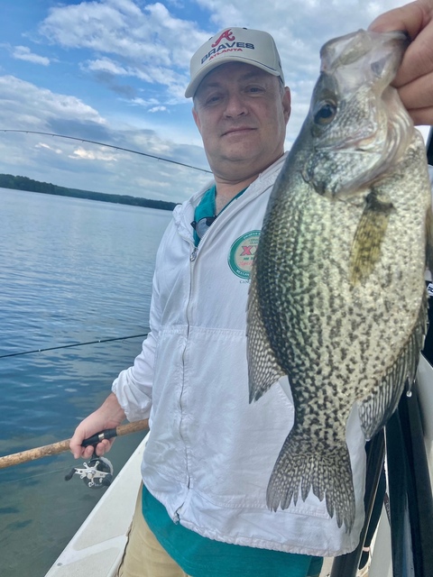 Lake Oconee Crappie fishing