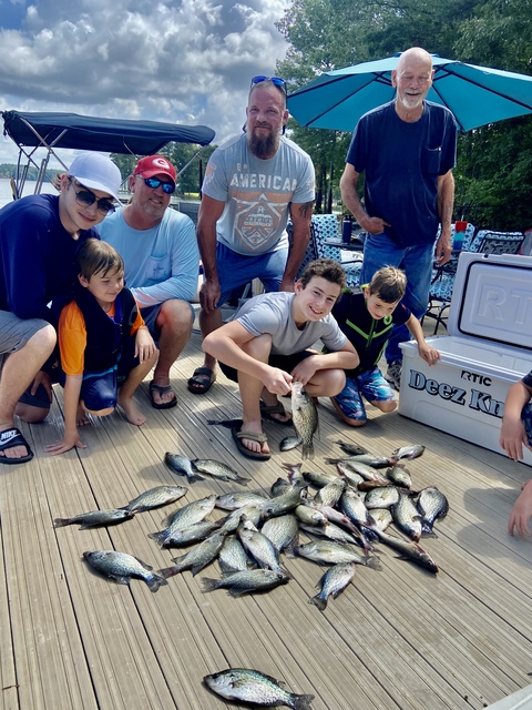 Lake Oconee fishing