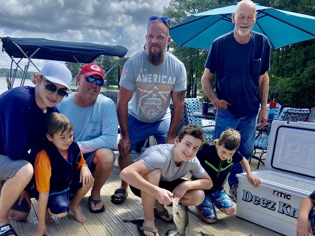 Lake Oconee fishing