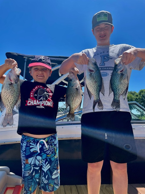 Lake Oconee Crappie fishing