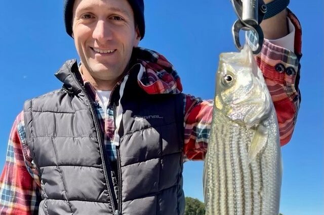 Lake Oconee Striper fishing