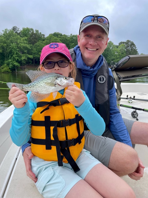 Lake Oconee Crappie fishing