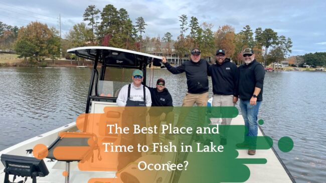 What is the best place and time to fish in Lake Oconee