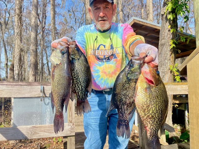 Lake Oconee Crappie fishing