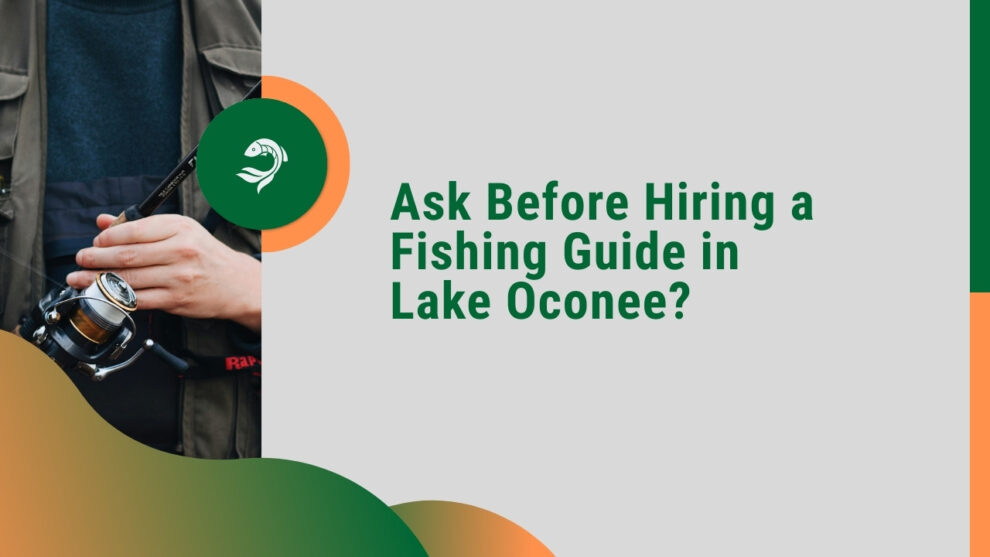 Hiring a Fishing Guide in Lake Oconee?