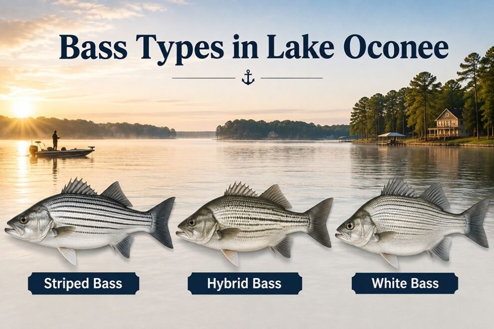 Striped vs Hybrid vs White Bass
