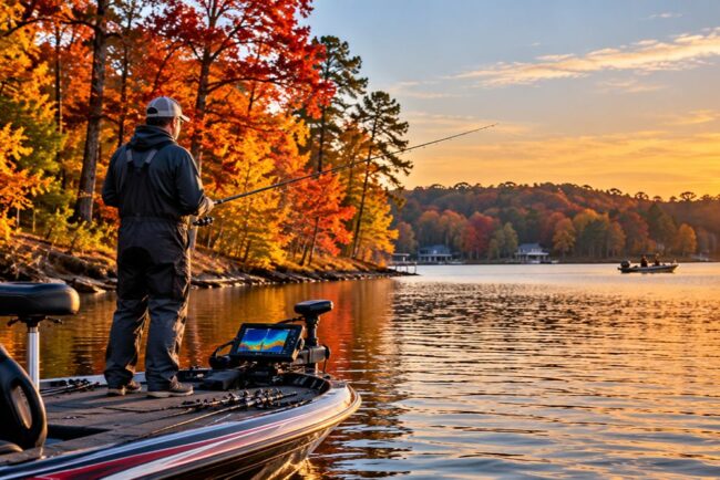 img-Fall Transition Change Fishing Fall Transition Change Fishing on Lake Oconee