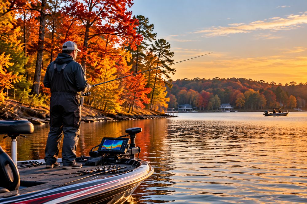 Fall Transition Change Fishing on Lake Oconee